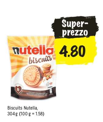 Biscuits Nutella