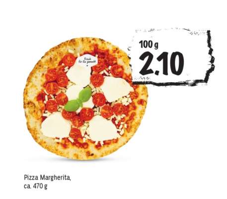 Pizza margherita
