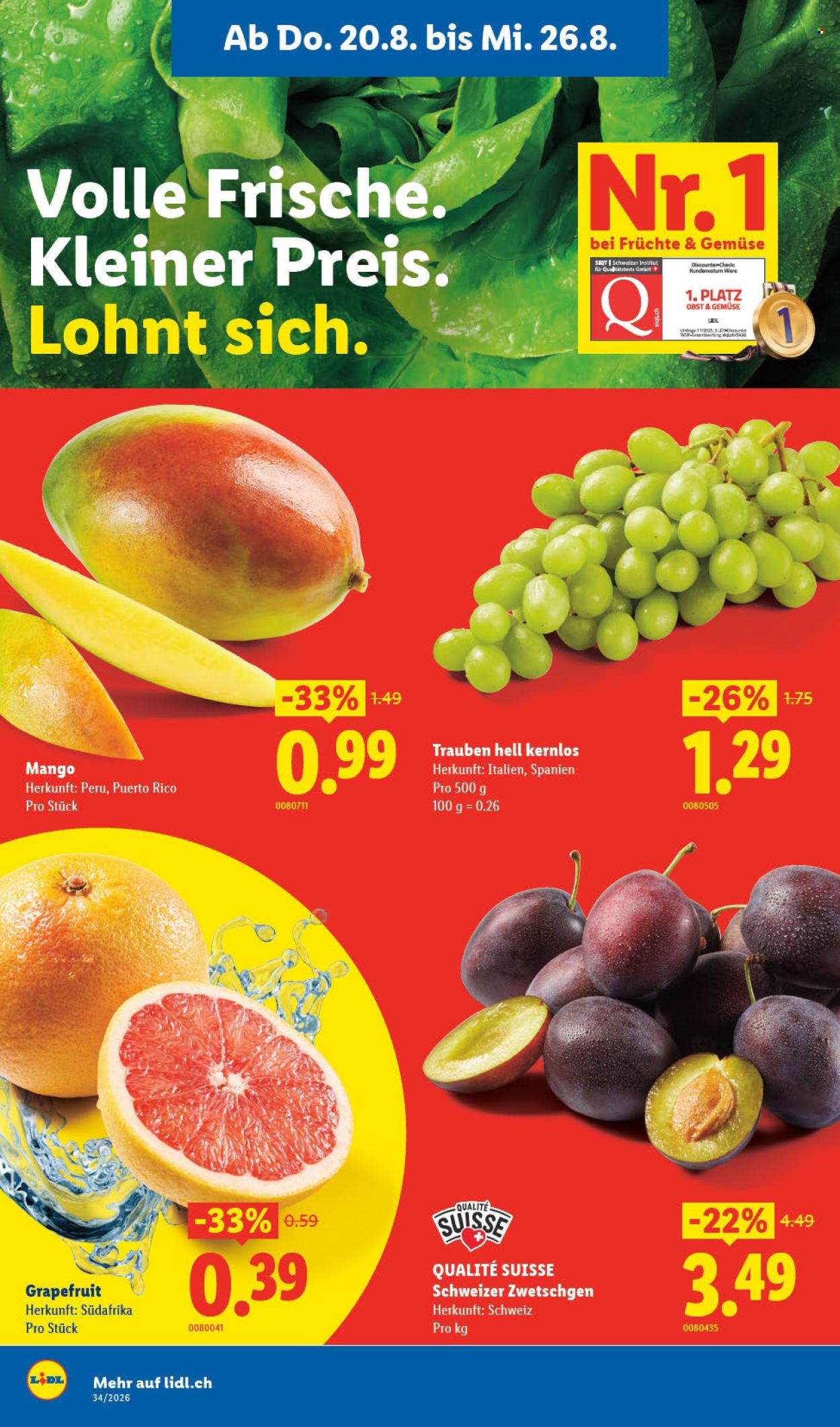 Volantino Lidl - 20.8.2026 - 26.8.2026. Pagina 8. Pagina 8