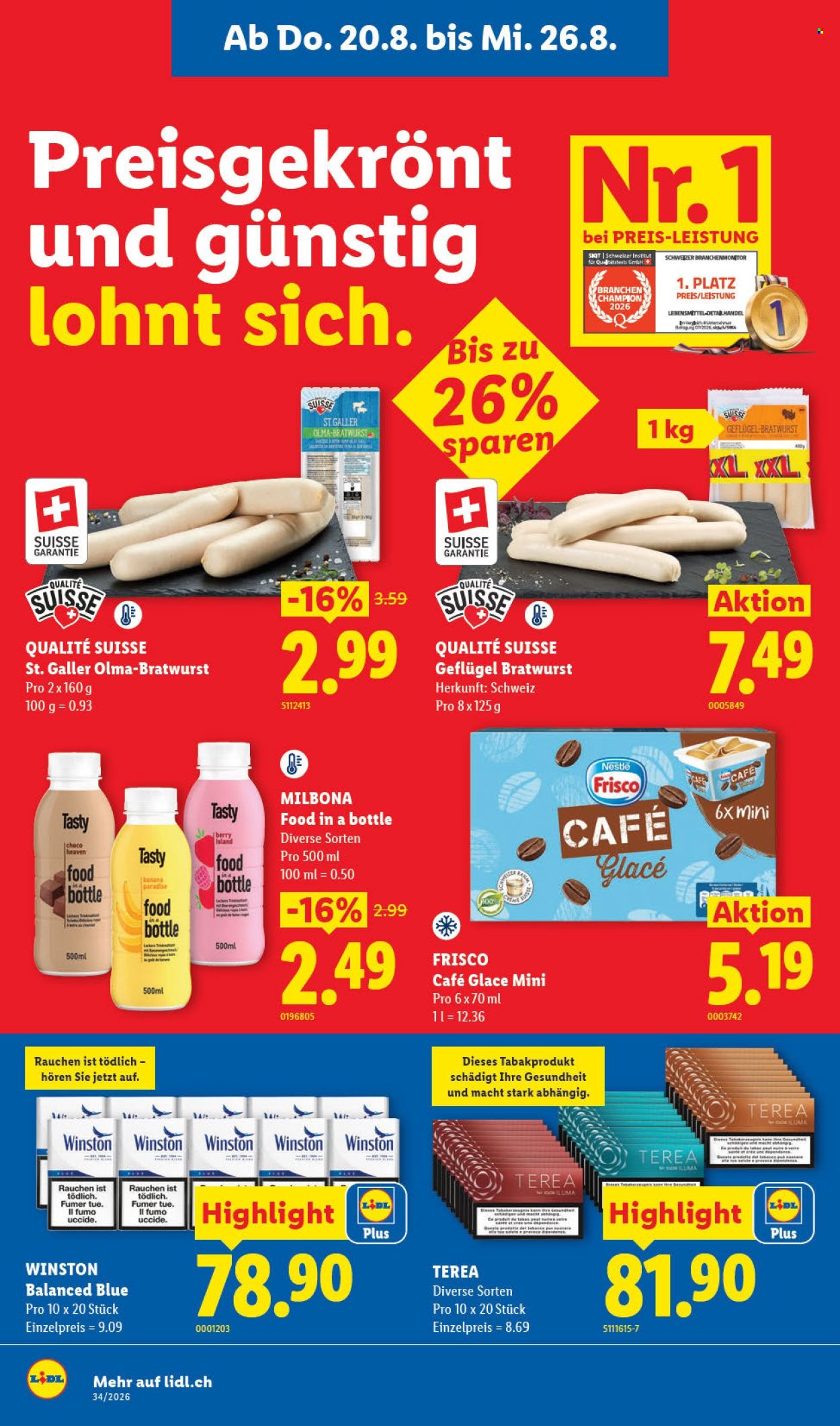 Volantino Lidl - 20.8.2026 - 26.8.2026. Pagina 16. Pagina 16