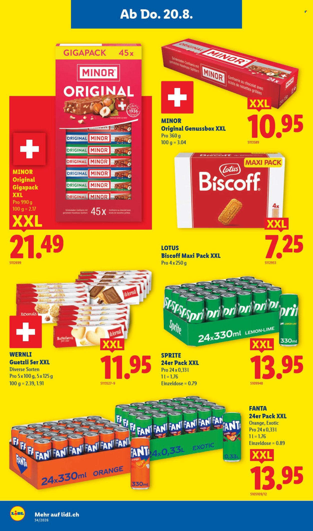 Volantino Lidl - 20.8.2026 - 26.8.2026. Pagina 22. Pagina 22