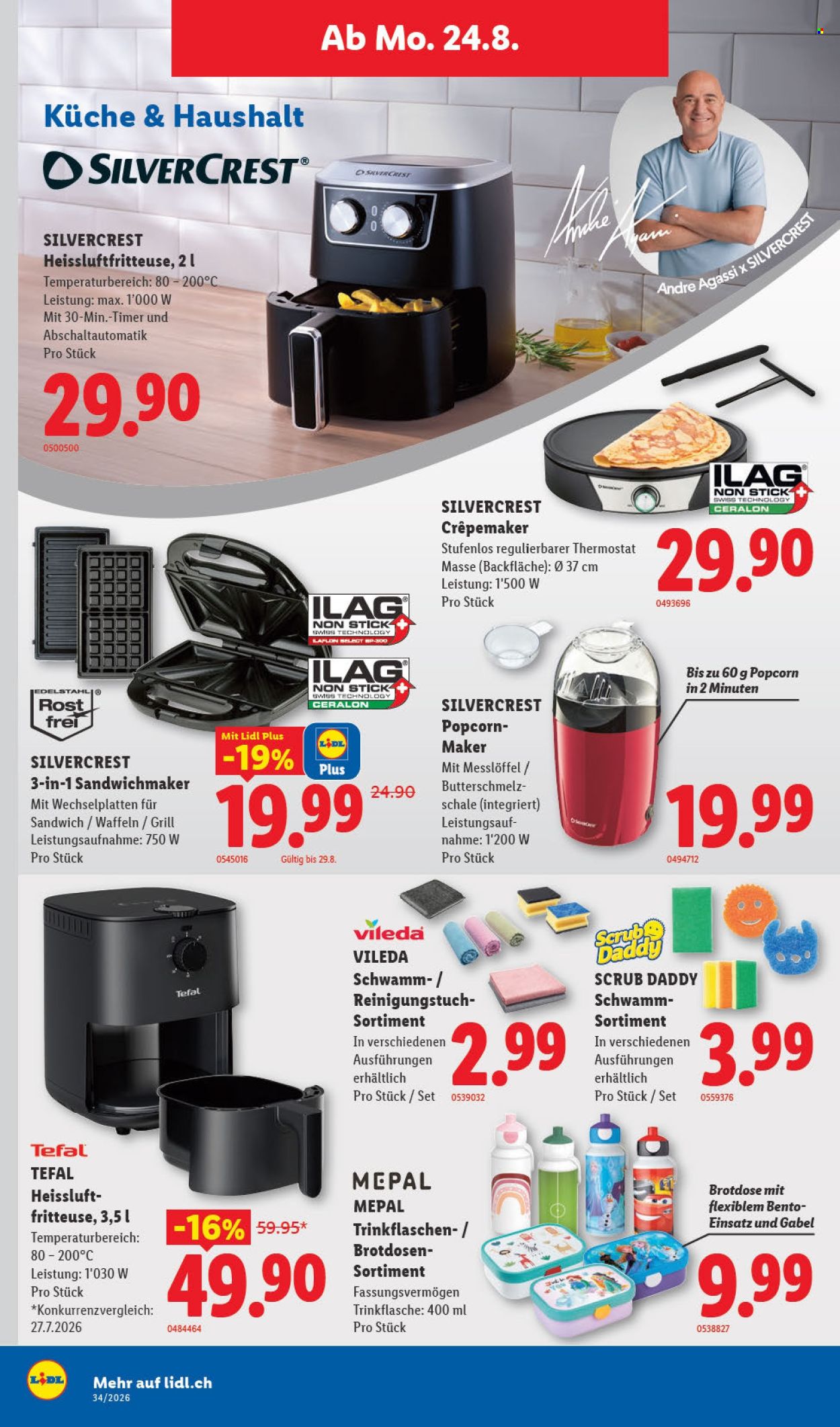 Volantino Lidl - 20.8.2026 - 26.8.2026. Pagina 34. Pagina 34
