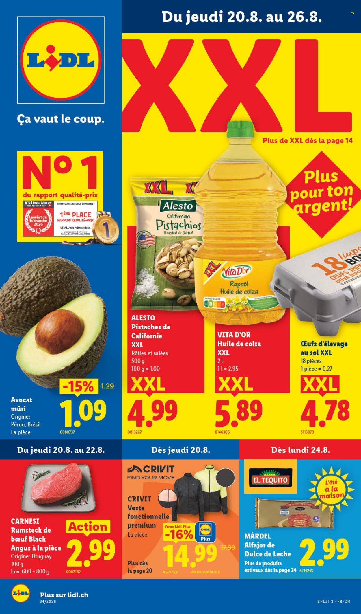 Volantino Lidl - 20.8.2026 - 26.8.2026. Pagina 1. Pagina 1