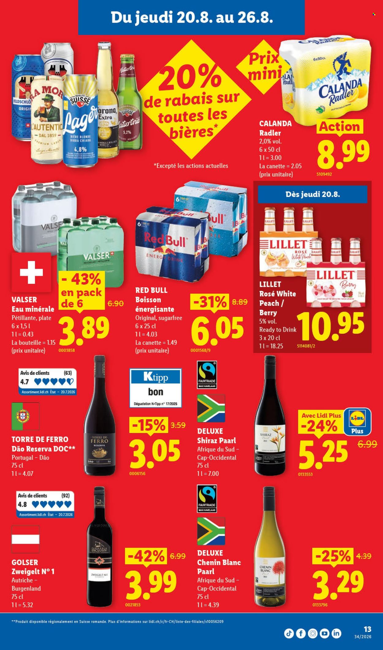 Volantino Lidl - 20.8.2026 - 26.8.2026. Pagina 19. Pagina 19