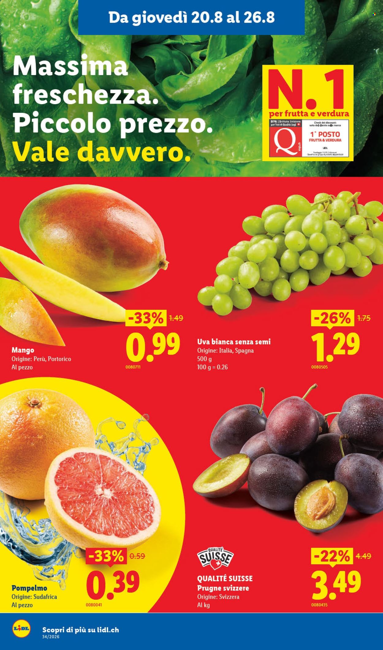Volantino Lidl - 20.8.2026 - 26.8.2026. Pagina 8. Pagina 8
