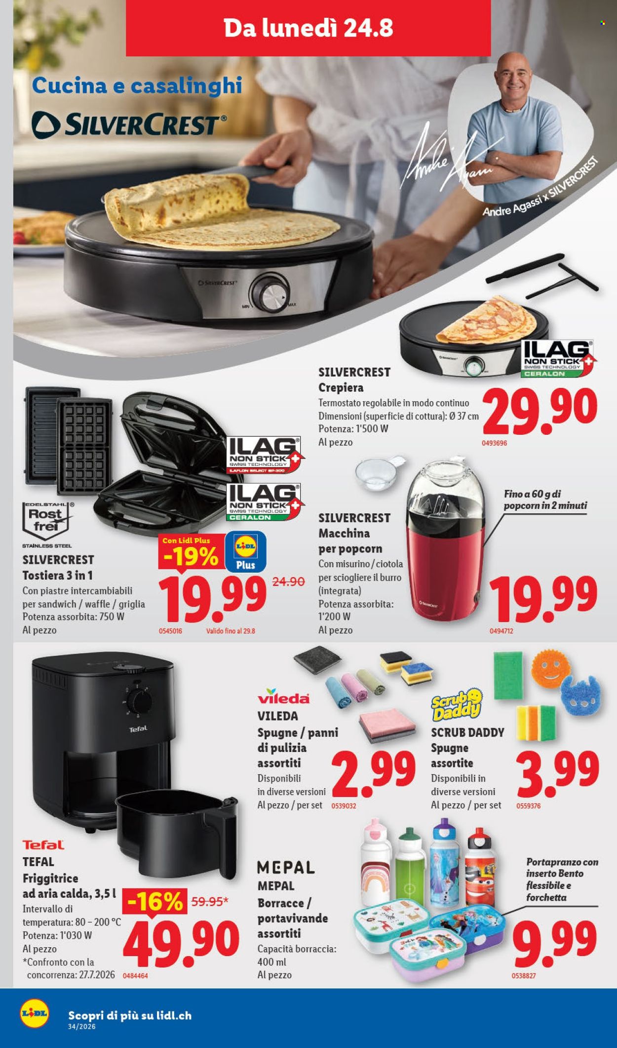 Volantino Lidl - 20.8.2026 - 26.8.2026. Pagina 34. Pagina 34