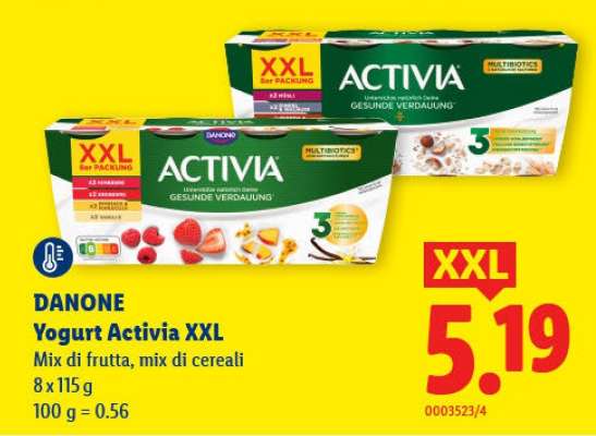 DANONE Yogurt Activia XXL