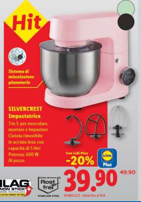 SILVERCREST Impastatrice