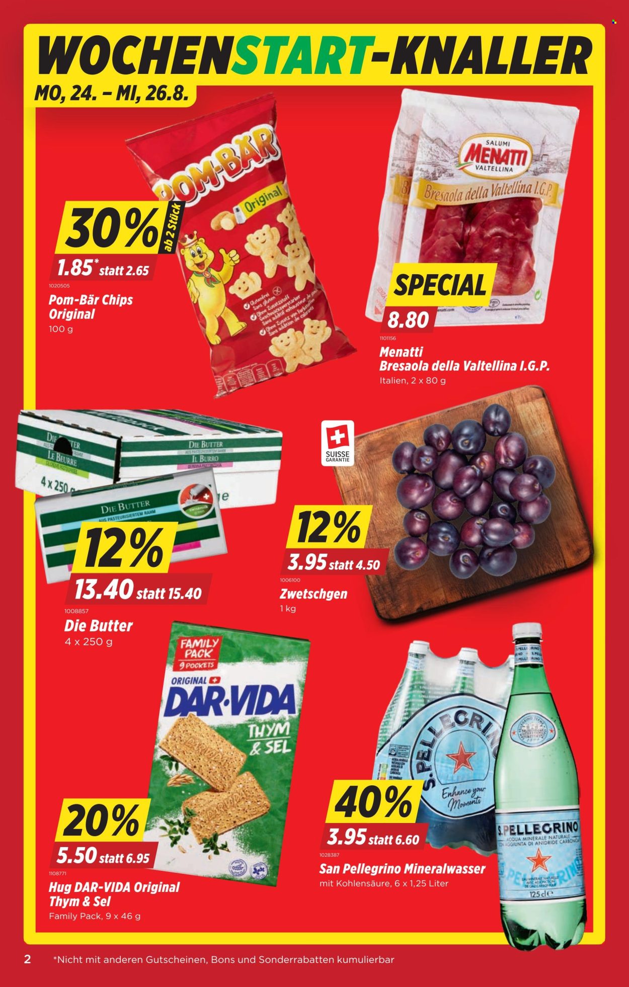 Volantino Denner - 20.8.2026 - 26.8.2026. Pagina 2. Pagina 2