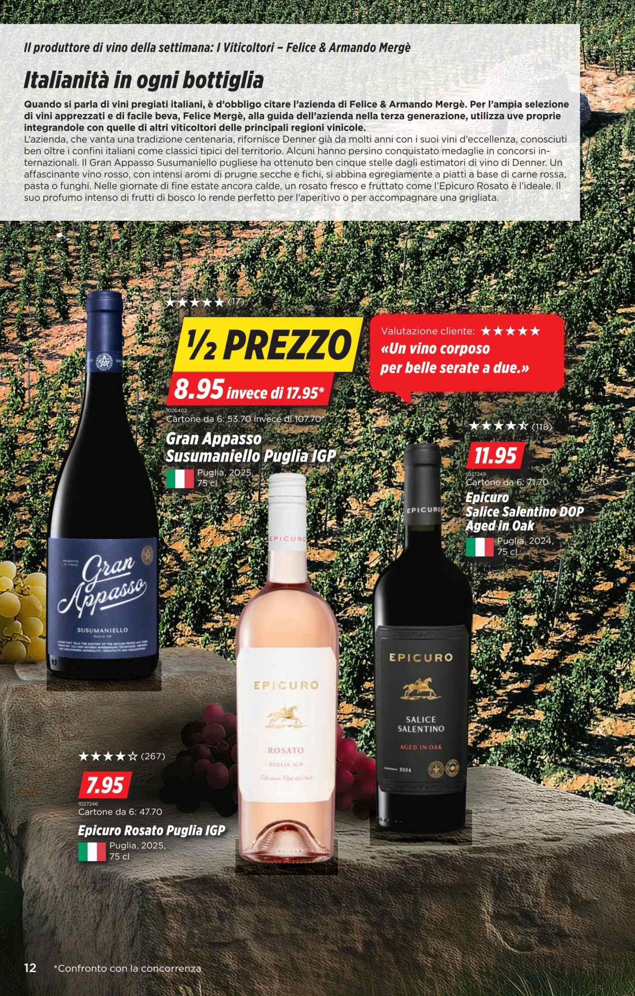 Volantino Denner - 20.8.2026 - 26.8.2026. Pagina 12. Pagina 12