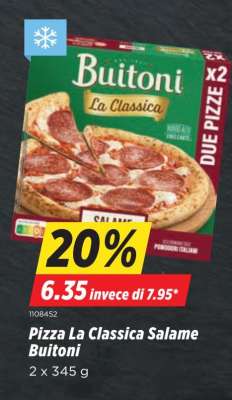 Pizza La Classica Salame Buitoni