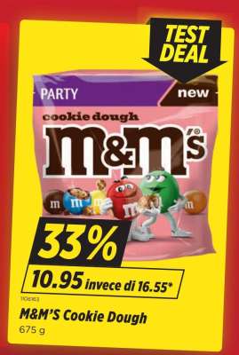 M&M’S Cookie Dough