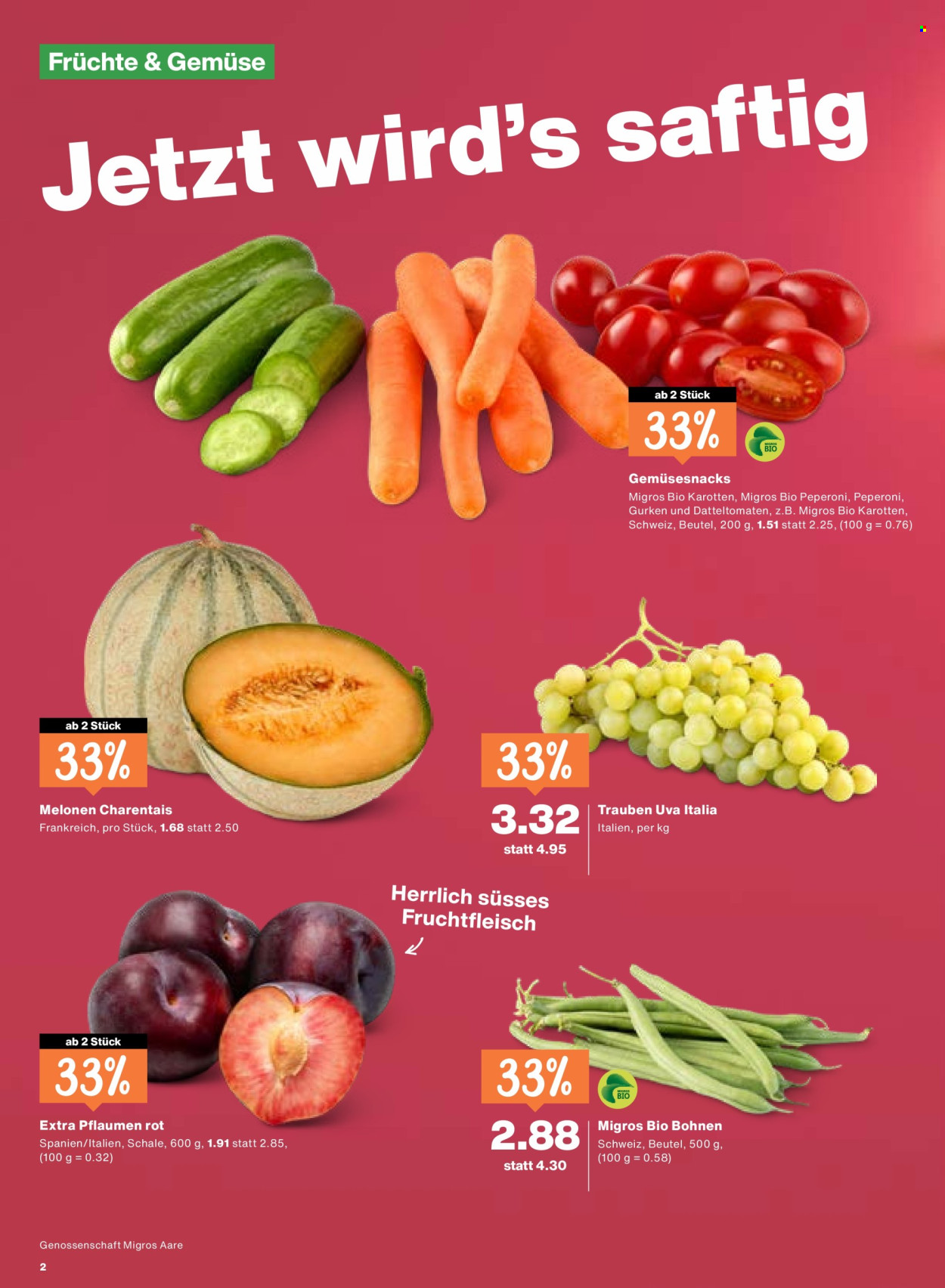 Volantino Migros - 20.8.2026 - 26.8.2026. Pagina 2. Pagina 2