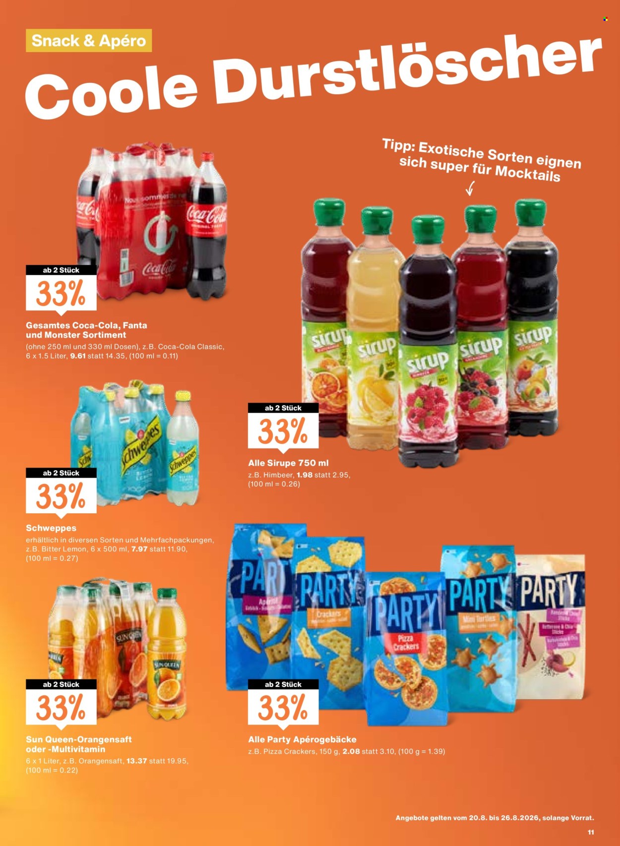 Volantino Migros - 20.8.2026 - 26.8.2026. Pagina 11. Pagina 11