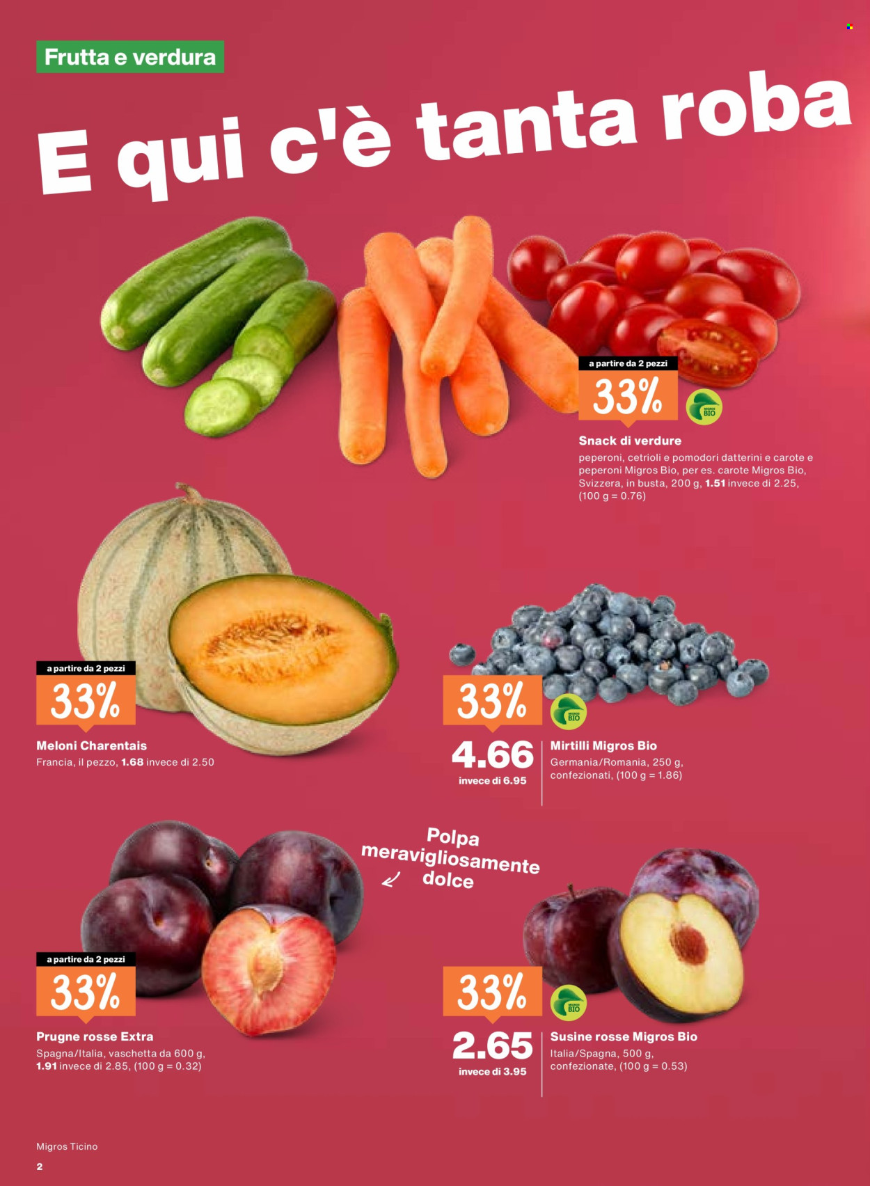 Volantino Migros - 20.8.2026 - 26.8.2026. Pagina 2. Pagina 2