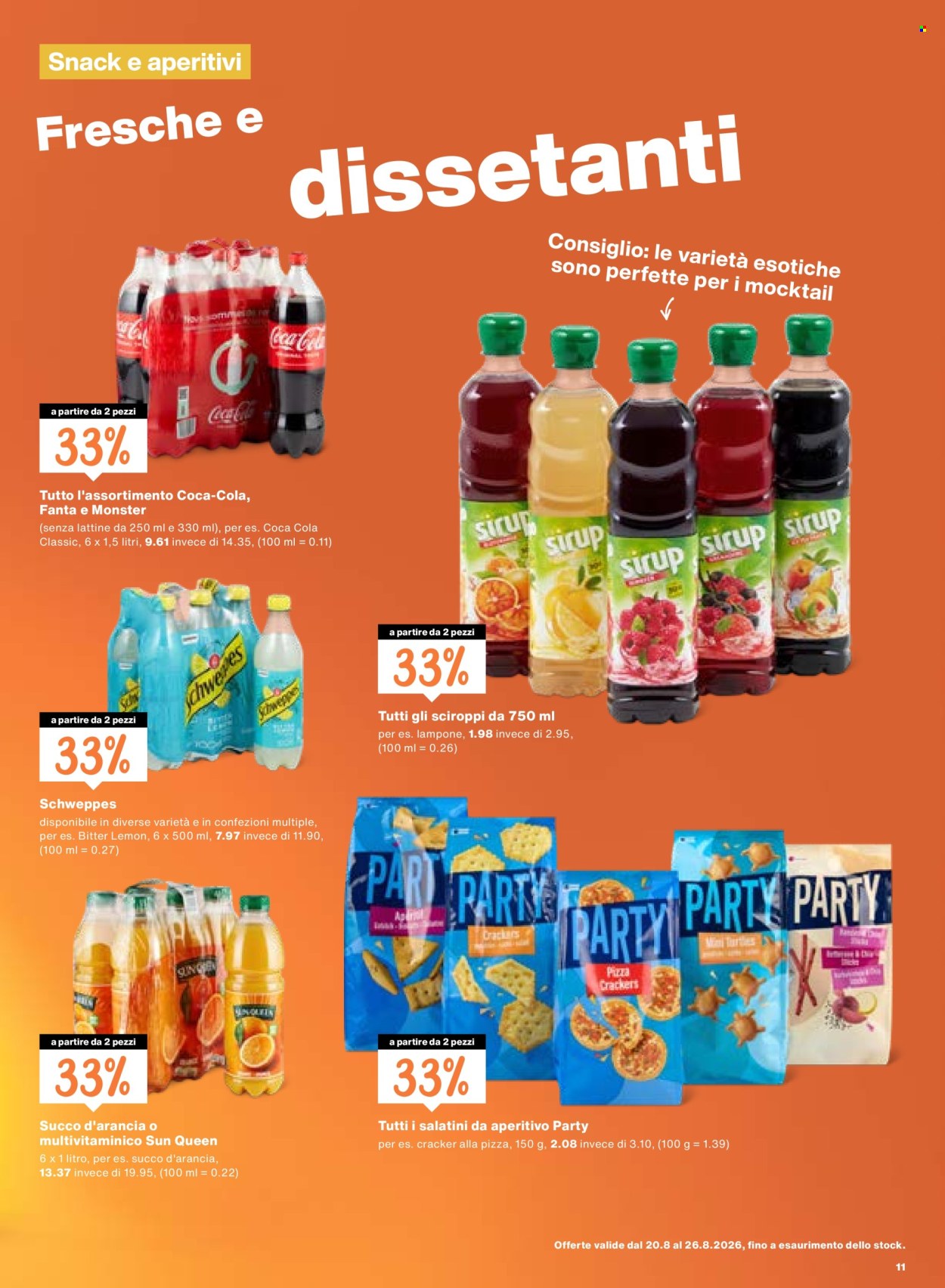 Volantino Migros - 20.8.2026 - 26.8.2026. Pagina 11. Pagina 11