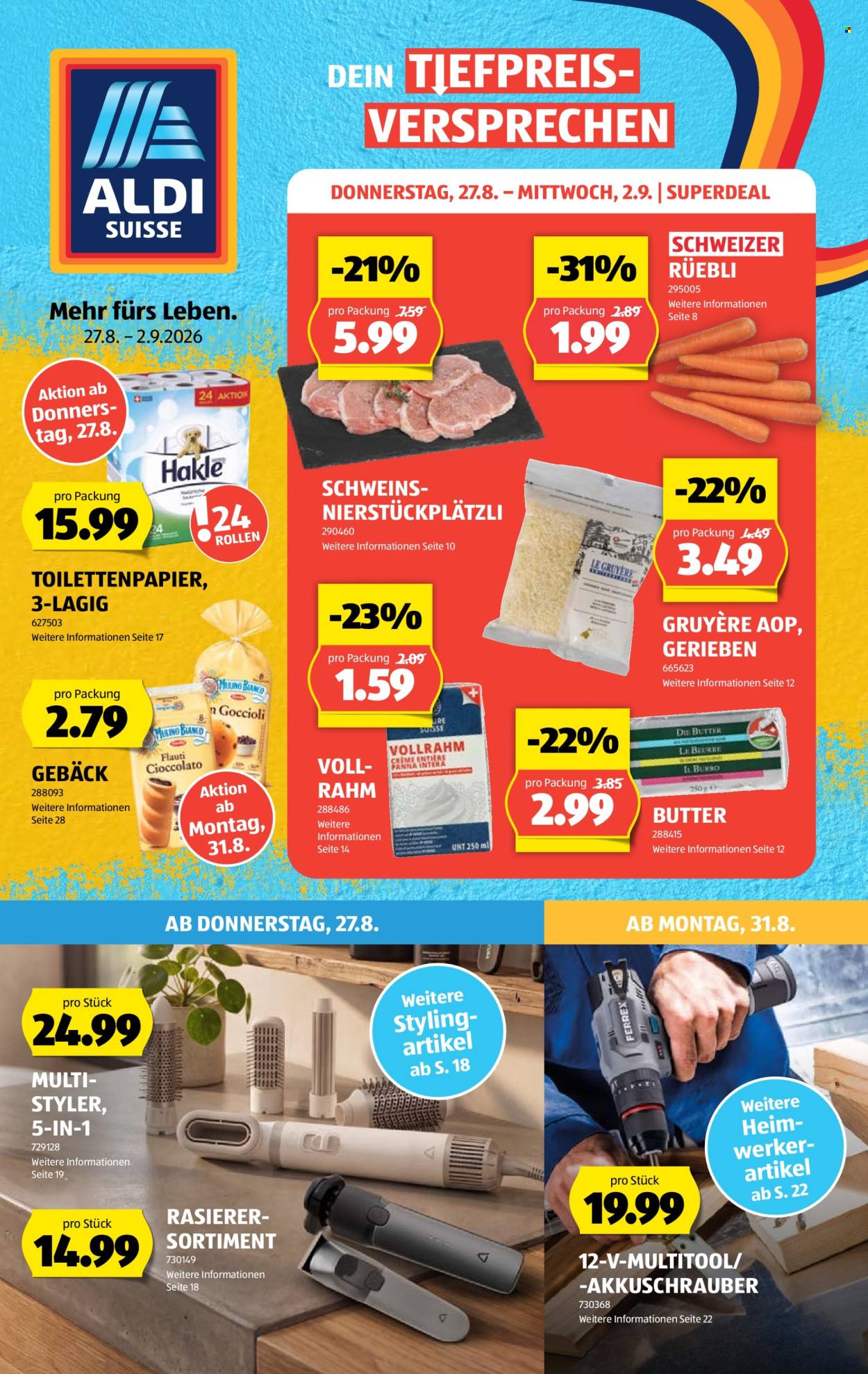 Volantino Aldi - 27.8.2026 - 2.9.2026. Pagina 1. Pagina 1