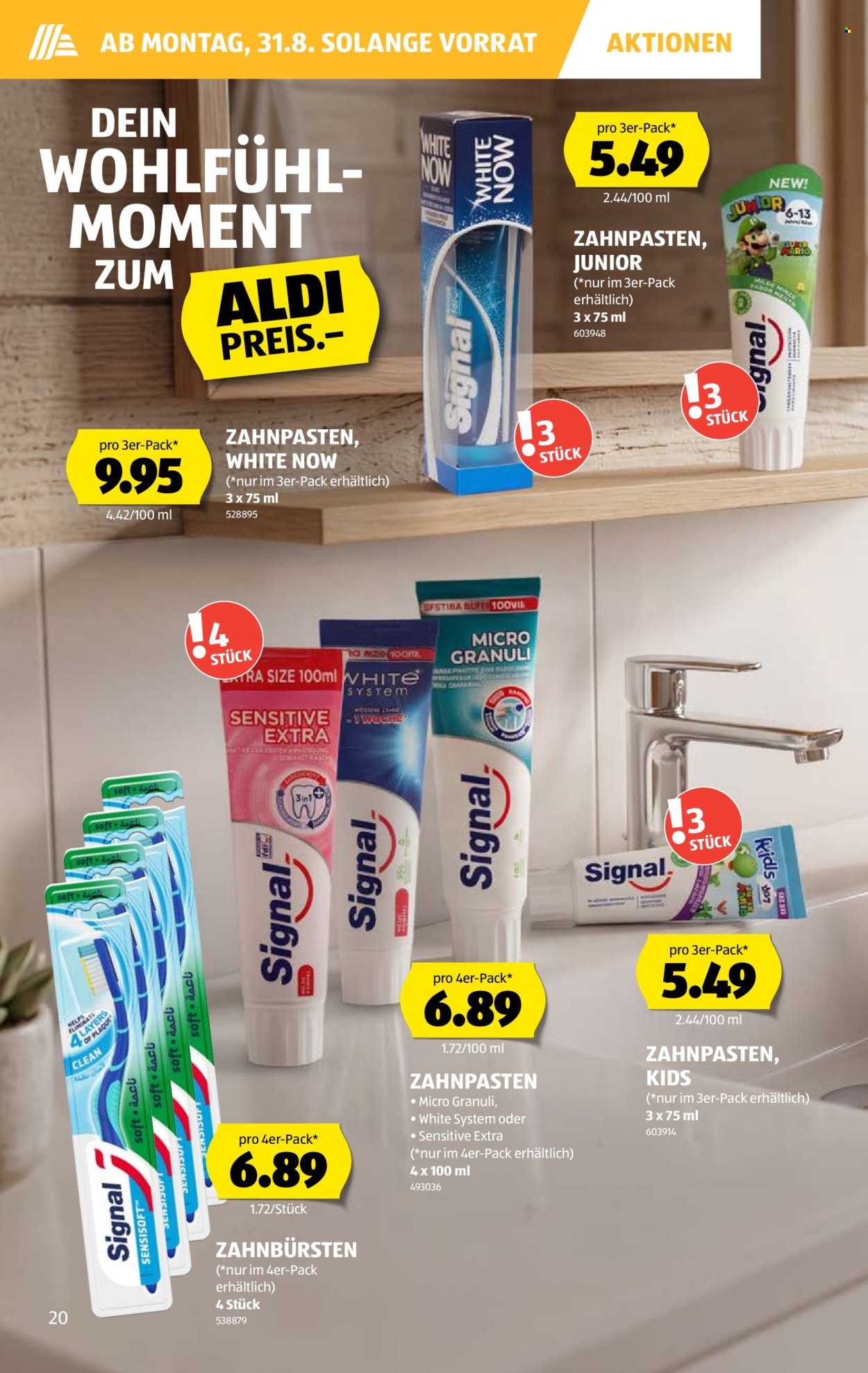 Volantino Aldi - 27.8.2026 - 2.9.2026. Pagina 20. Pagina 20