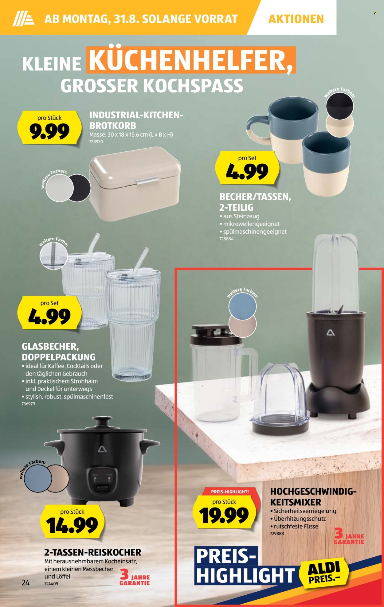 Volantino Aldi - 27.8.2026 - 2.9.2026. Pagina 24. Pagina 24