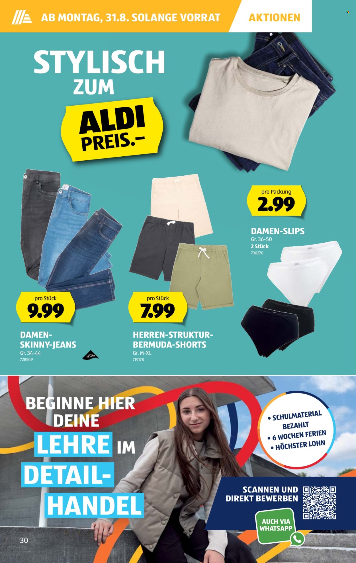 Volantino Aldi - 27.8.2026 - 2.9.2026. Pagina 30. Pagina 30