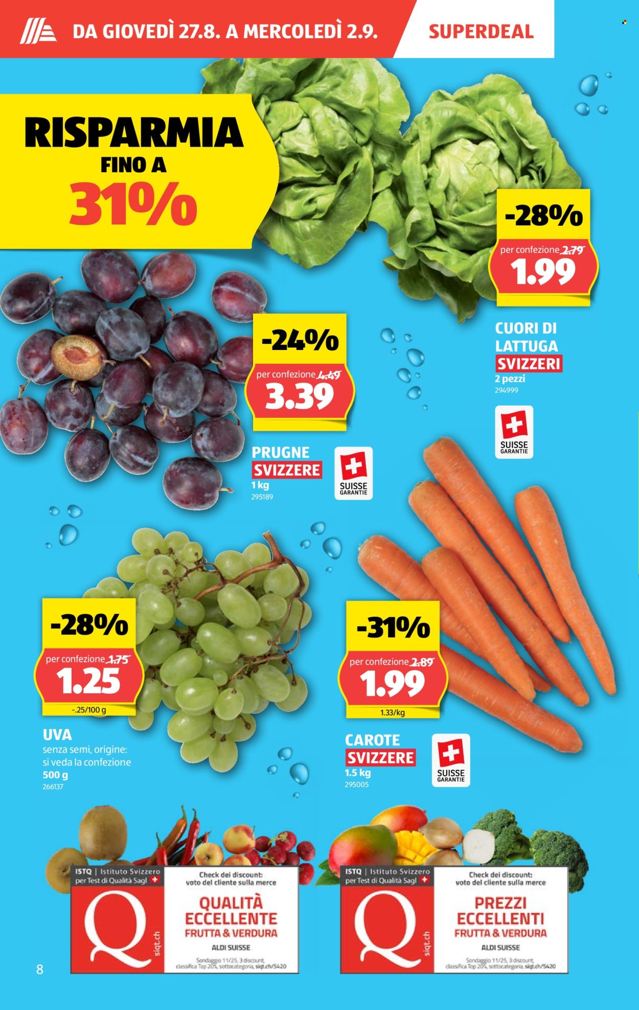 Volantino Aldi - 27.8.2026 - 2.9.2026. Pagina 8. Pagina 8