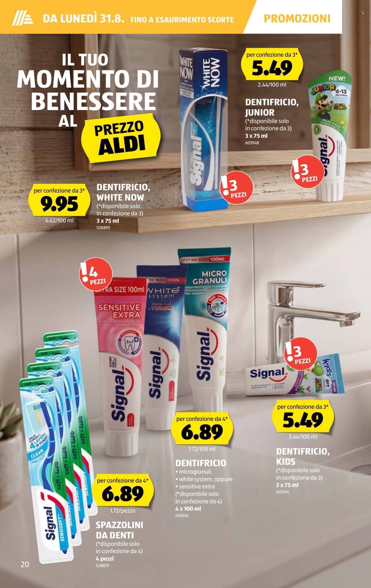 Volantino Aldi - 27.8.2026 - 2.9.2026. Pagina 20. Pagina 20