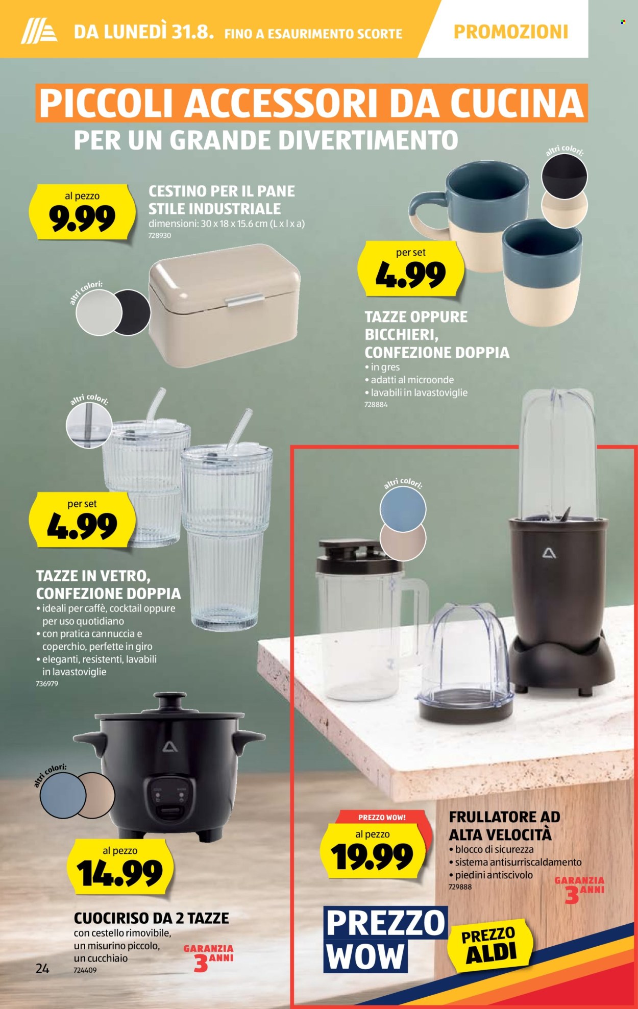 Volantino Aldi - 27.8.2026 - 2.9.2026. Pagina 24. Pagina 24