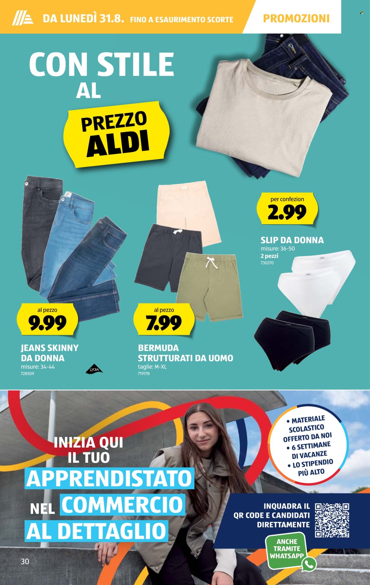 Volantino Aldi - 27.8.2026 - 2.9.2026. Pagina 30. Pagina 30