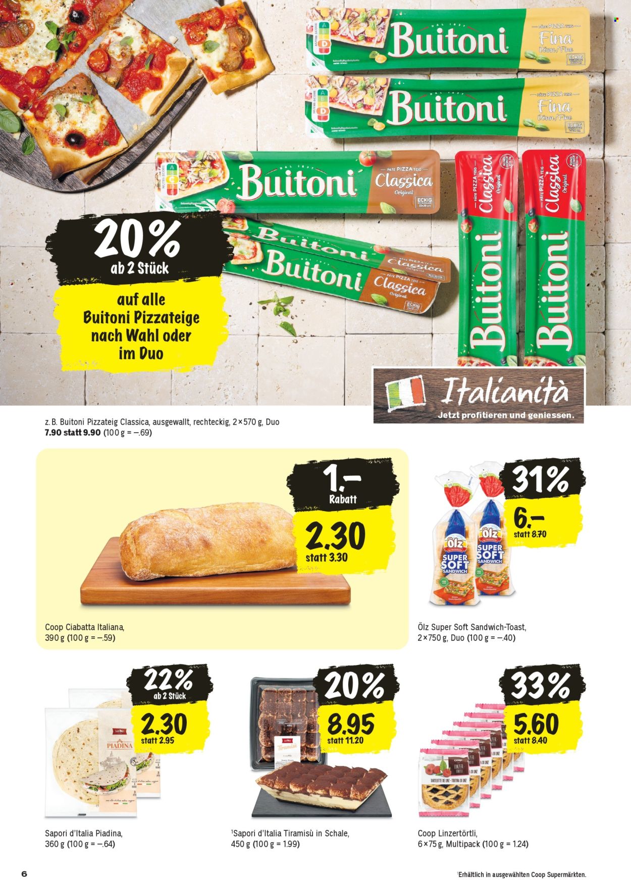 Volantino Coop - 20.8.2026 - 26.8.2026. Pagina 6. Pagina 6