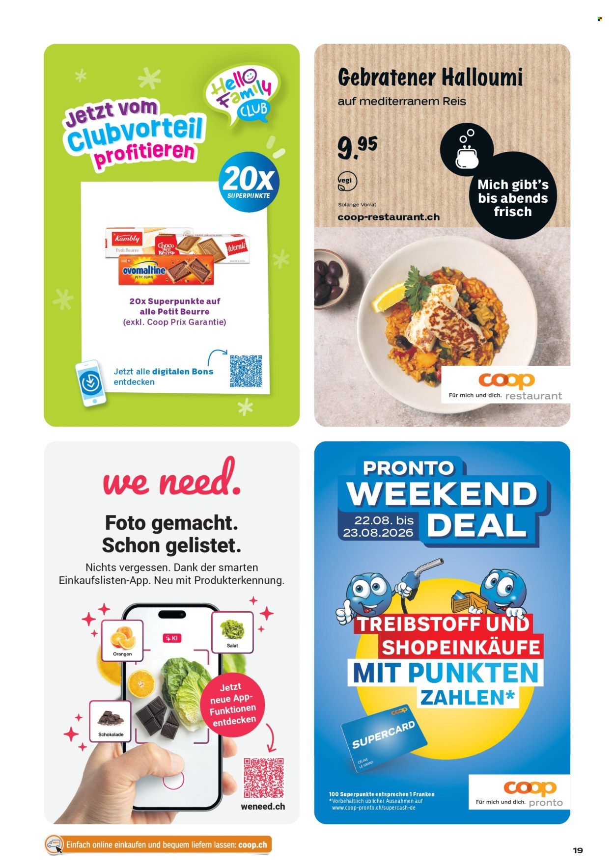 Volantino Coop - 20.8.2026 - 26.8.2026. Pagina 19. Pagina 19