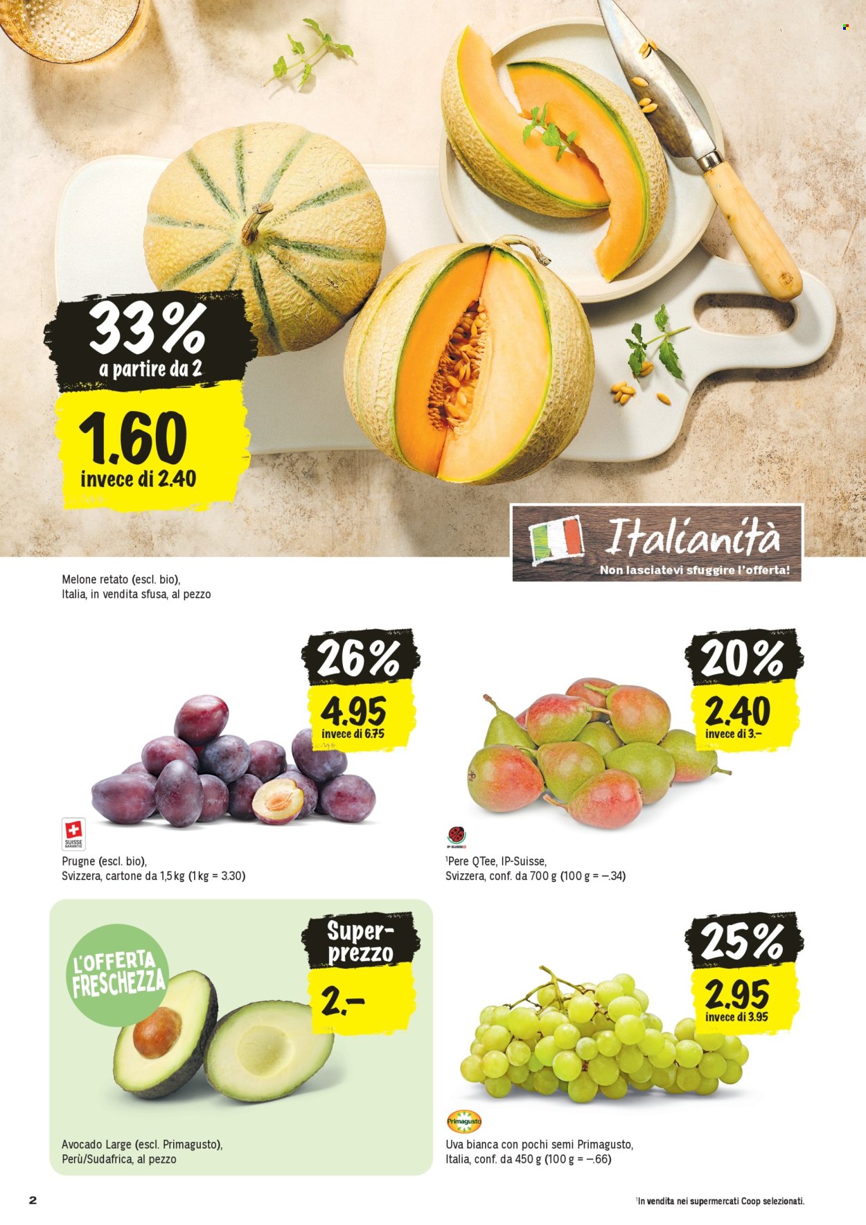 Volantino Coop - 20.8.2026 - 26.8.2026. Pagina 2. Pagina 2