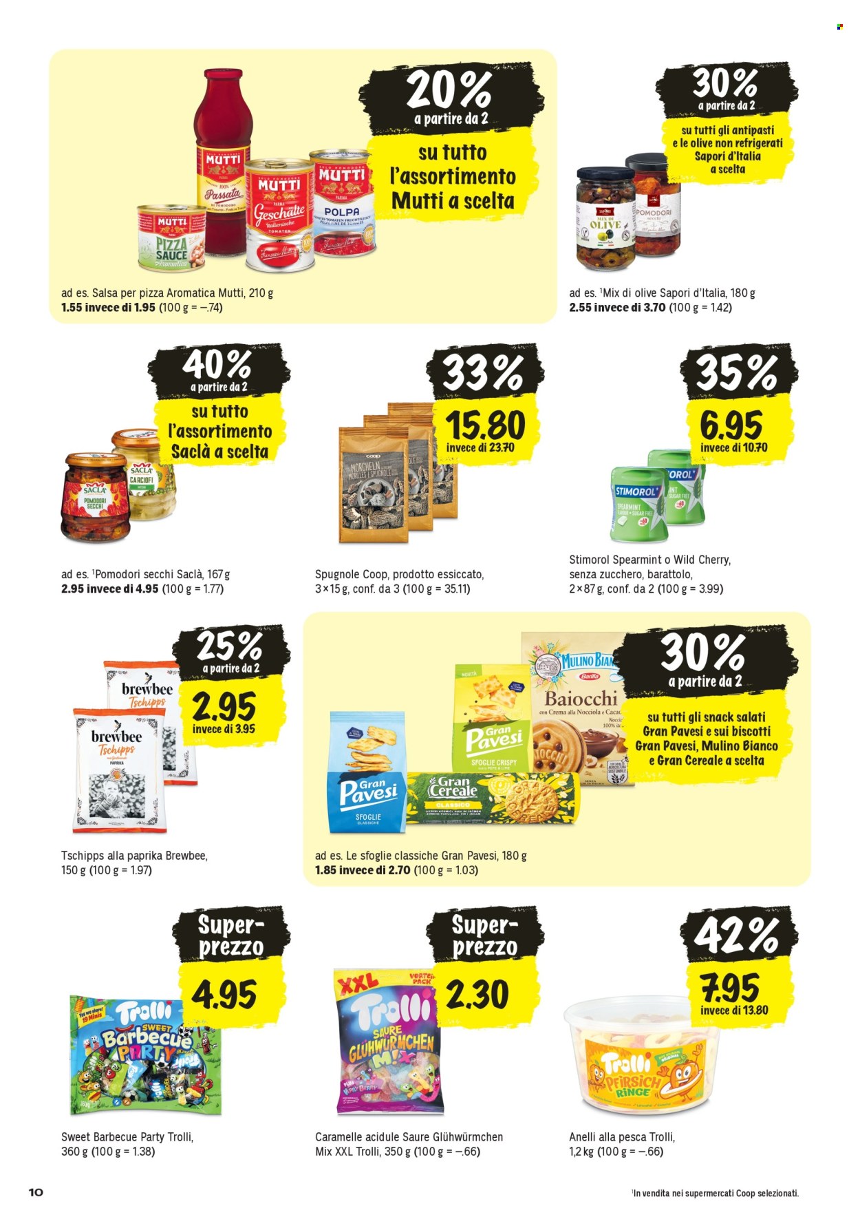 Volantino Coop - 20.8.2026 - 26.8.2026. Pagina 10. Pagina 10