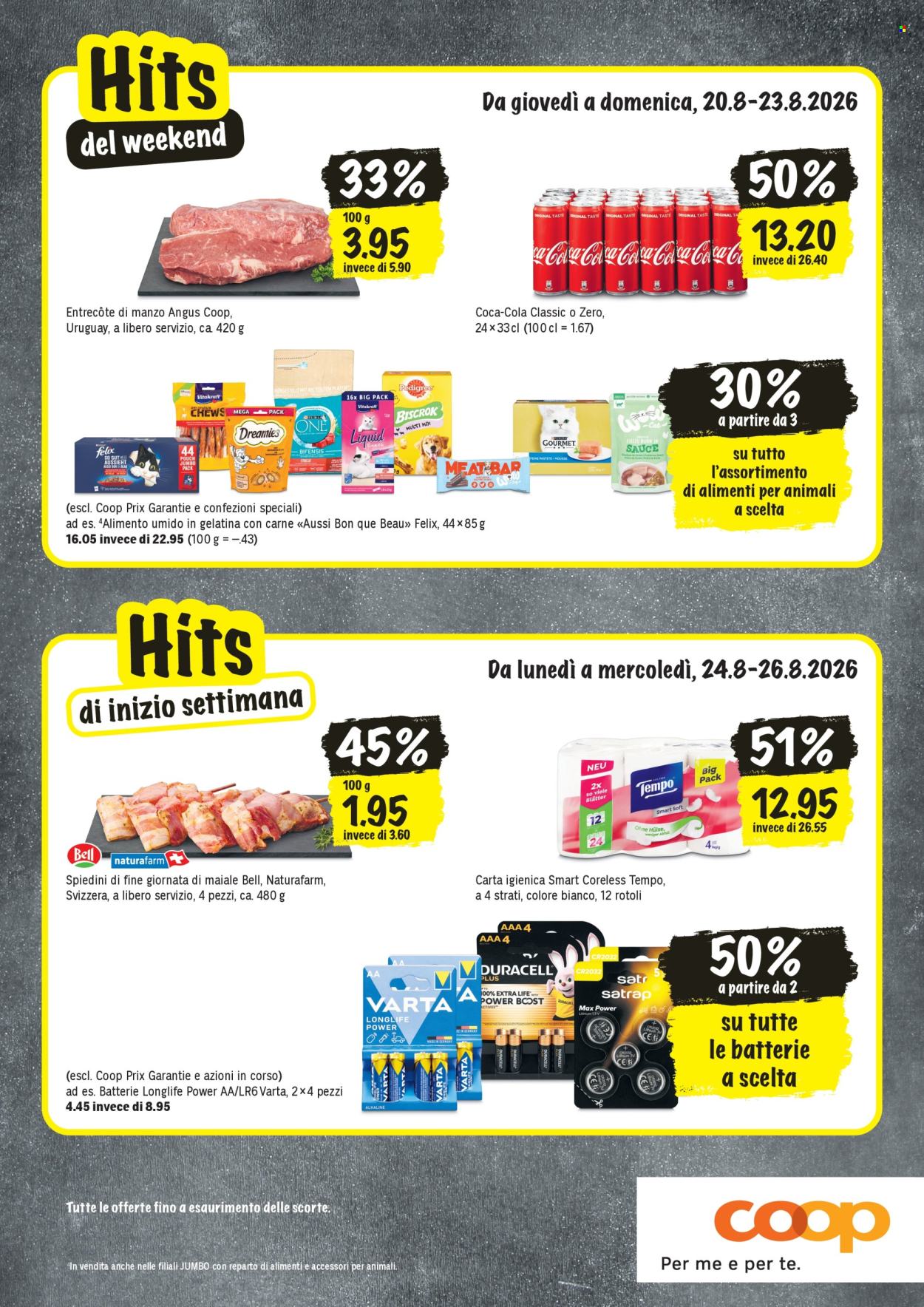 Volantino Coop - 20.8.2026 - 26.8.2026. Pagina 20. Pagina 20