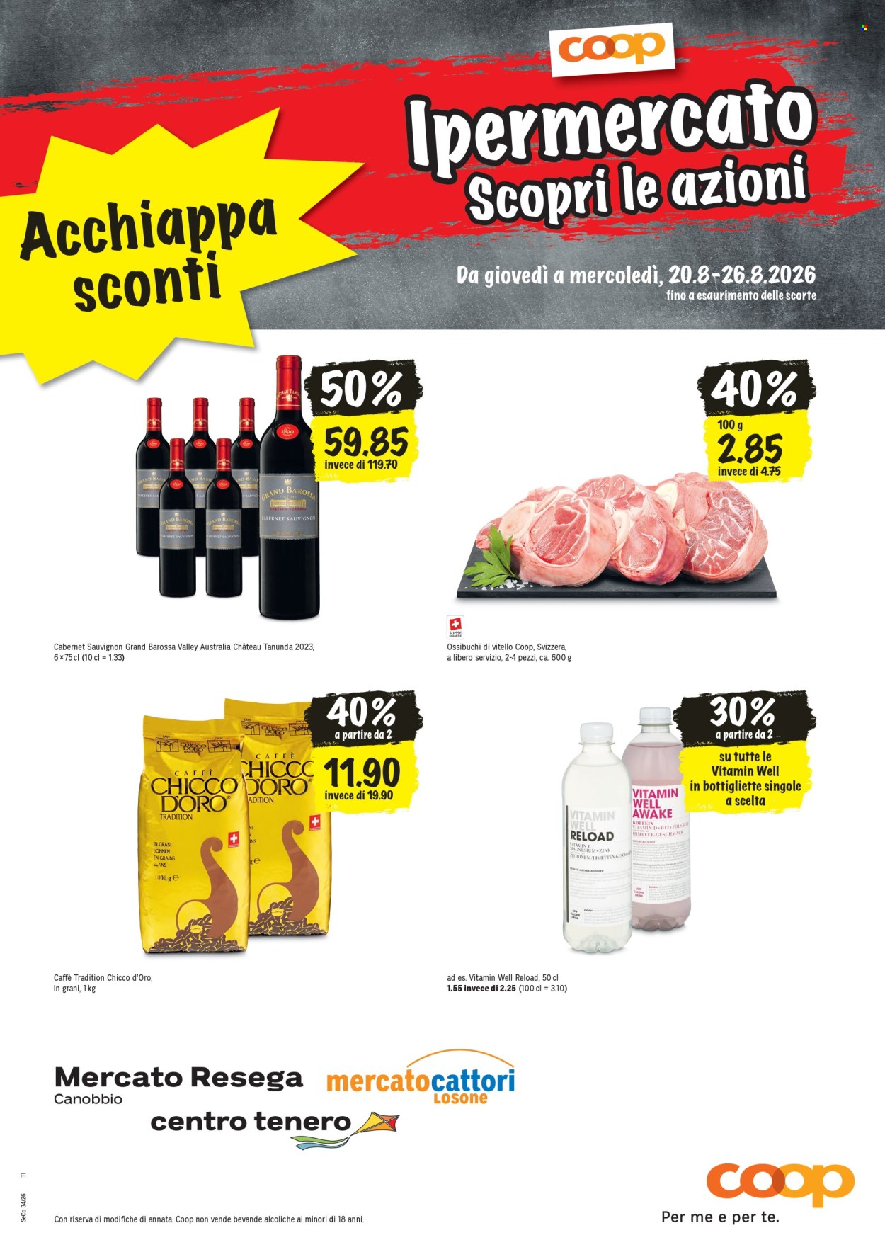 Volantino Coop - 20.8.2026 - 26.8.2026. Pagina 21. Pagina 21