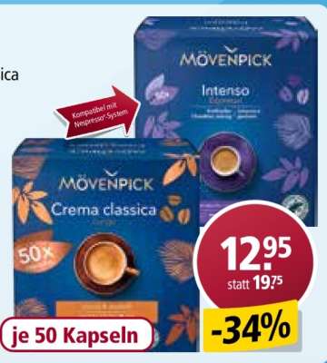 Mövenpick Crema classica / Intenso