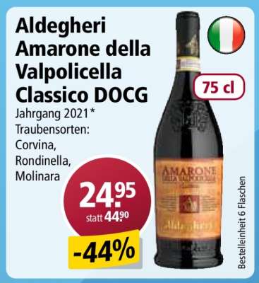 Aldegheri Amarone della Valpolicella Classico DOCG