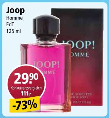 Joop Homme EdT 125 ml