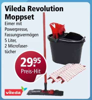 Vileda Revolution Moppset