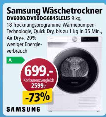 Samsung Wäschetrockner