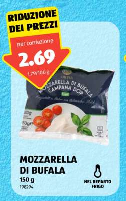 MOZZARELLA DI BUFALA