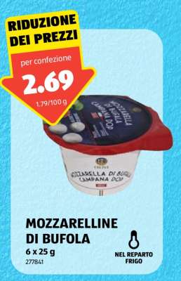 MOZZARELLINE DI BUFOLA