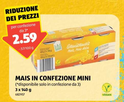 MAIS IN CONFEZIONE MINI