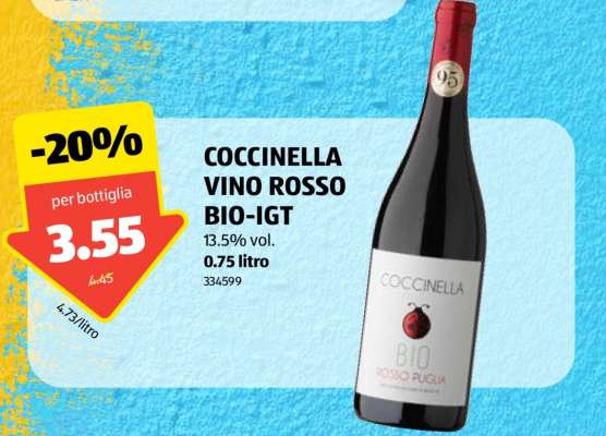 COCCINELLA VINO ROSSO BIO-IGT