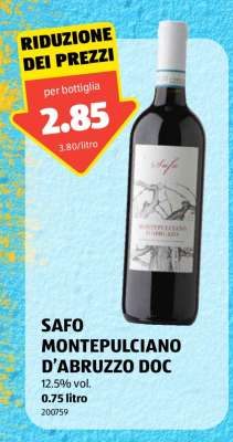 SAFO MONTEPULCIANO D’ABRUZZO DOC