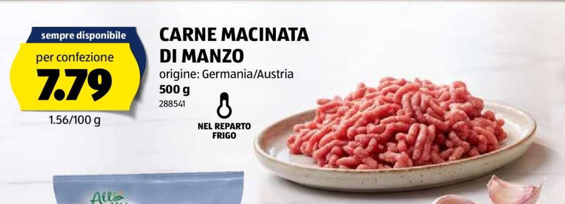 Carne macinata di manzo