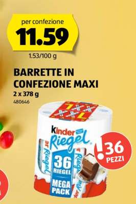 BARRETTE IN CONFEZIONE MAXI