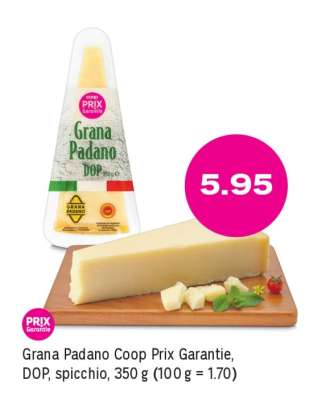 Grana Padano Coop Prix Garantie