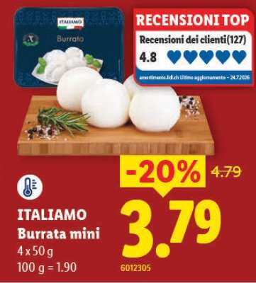 ITALIAMO Burrata mini
