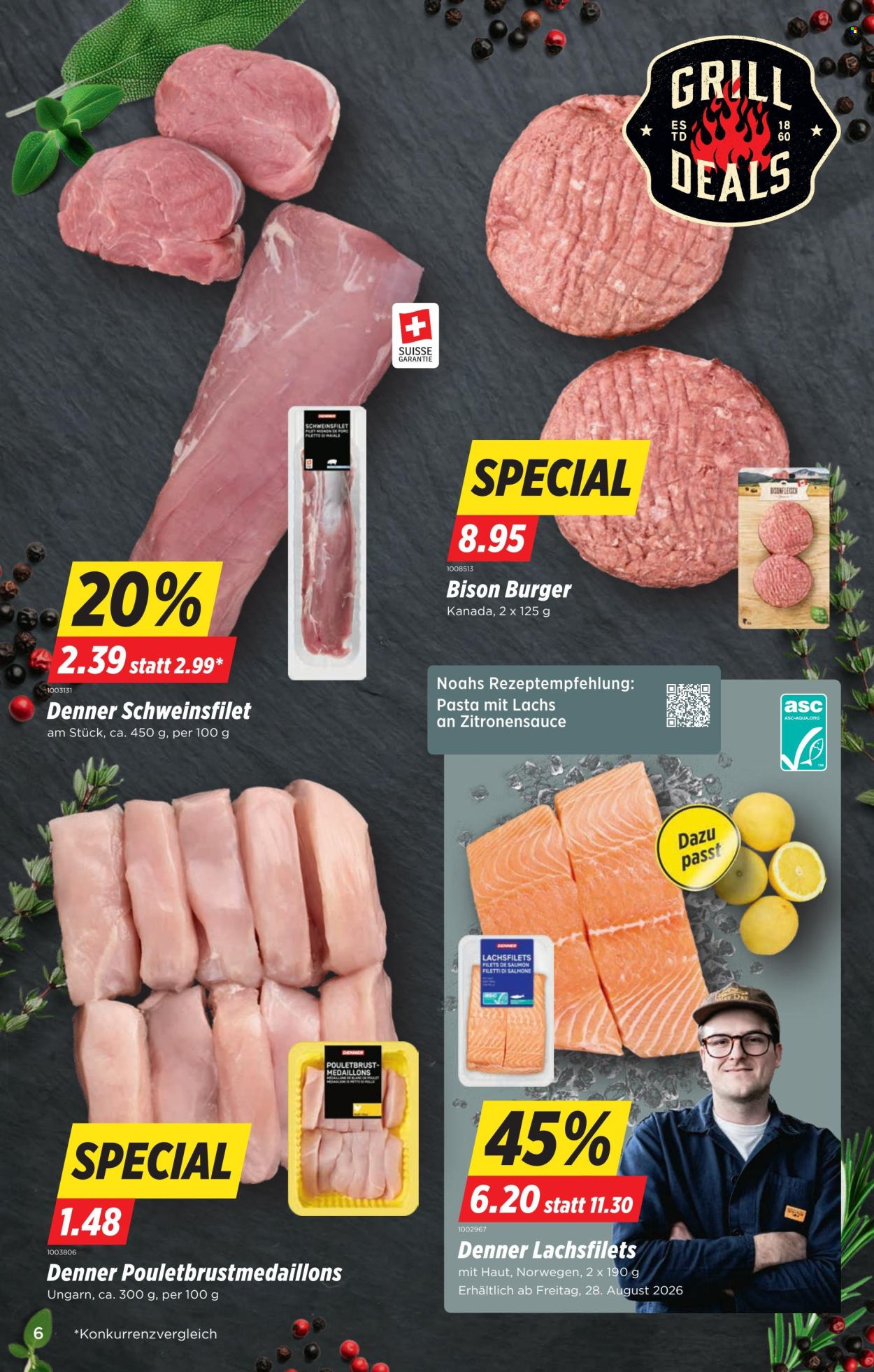 Volantino Denner - 27.8.2026 - 2.9.2026. Pagina 6. Pagina 6