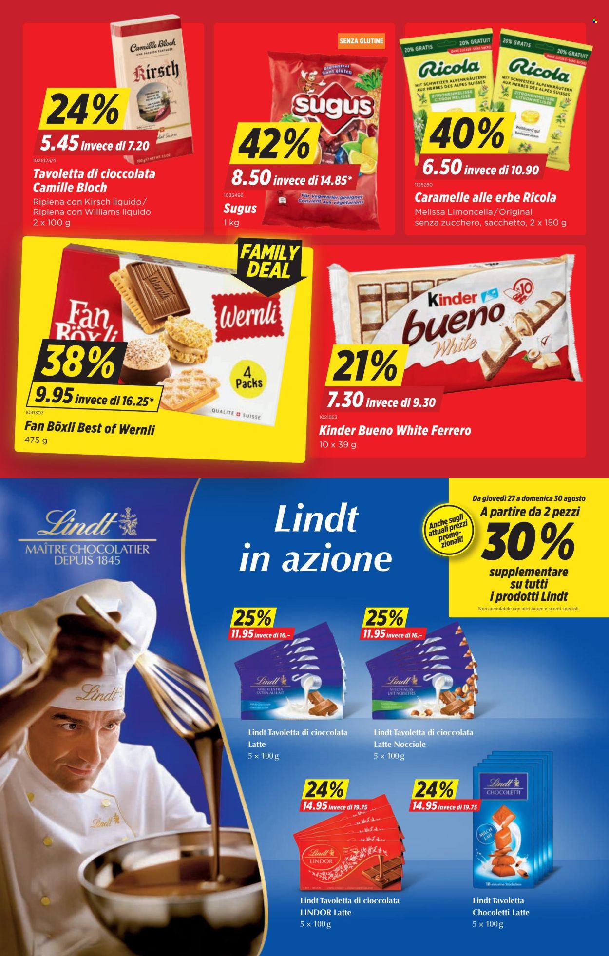Volantino Denner - 27.8.2026 - 2.9.2026. Pagina 11. Pagina 11